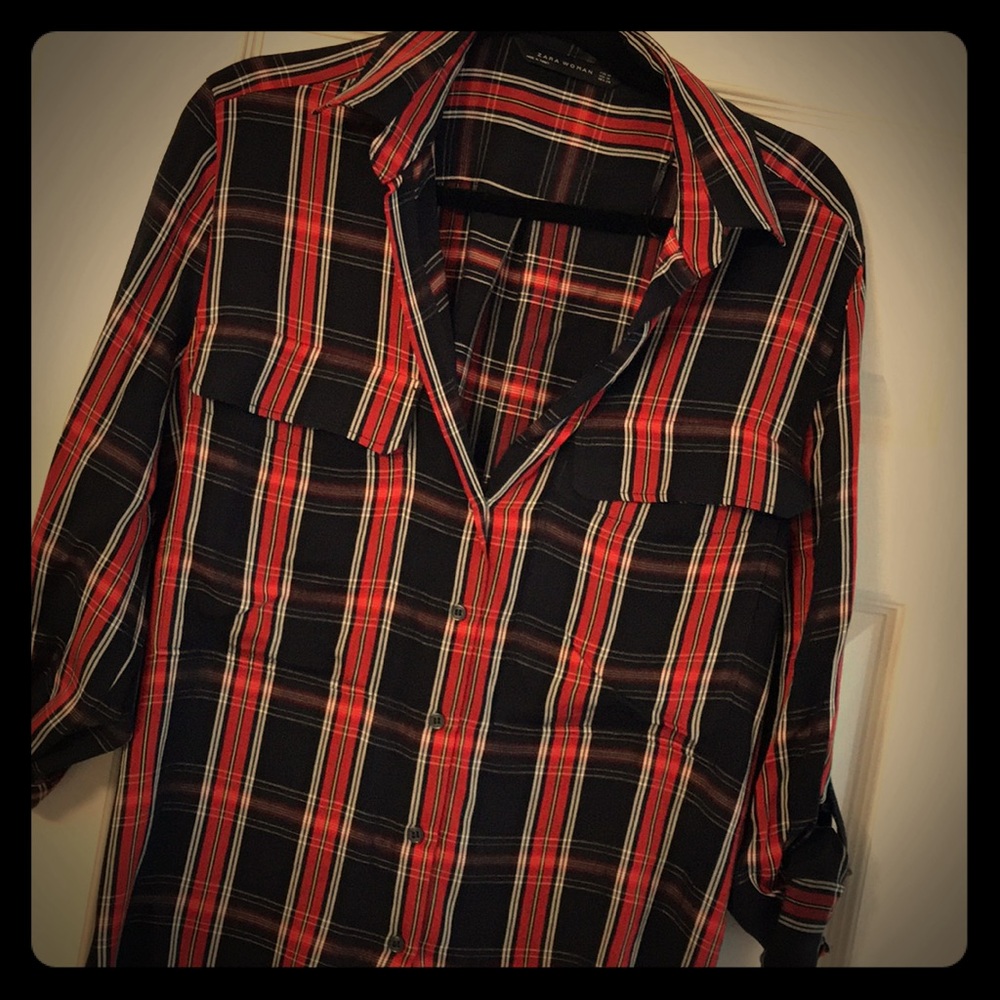 Classic Button Up with Feminine Touches